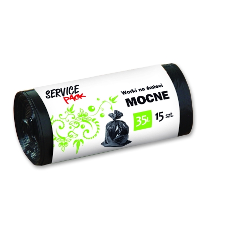Worki na śmieci Mocne 35 litrow x 10 szt.